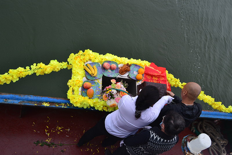 北京安灵骨灰海撒案例