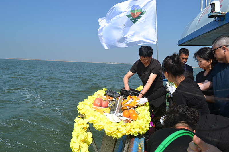 北京骨灰海葬服务案例