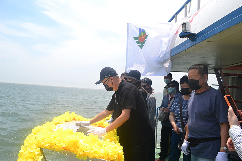 感谢北京安灵海葬公司海撒全程服务和精心的安排